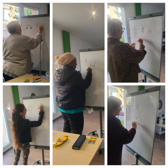 atelier dessin intergénérationnel